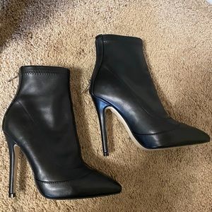 Black chic high heels